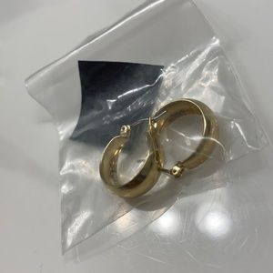 Small gold hoops